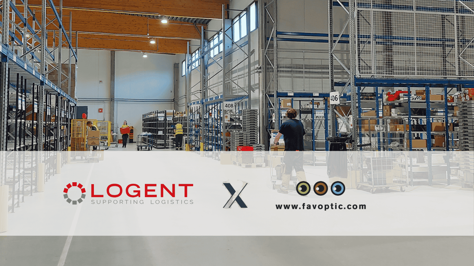 Warehouse in Lahti, Finland | Logent and Favoptic start cooperation